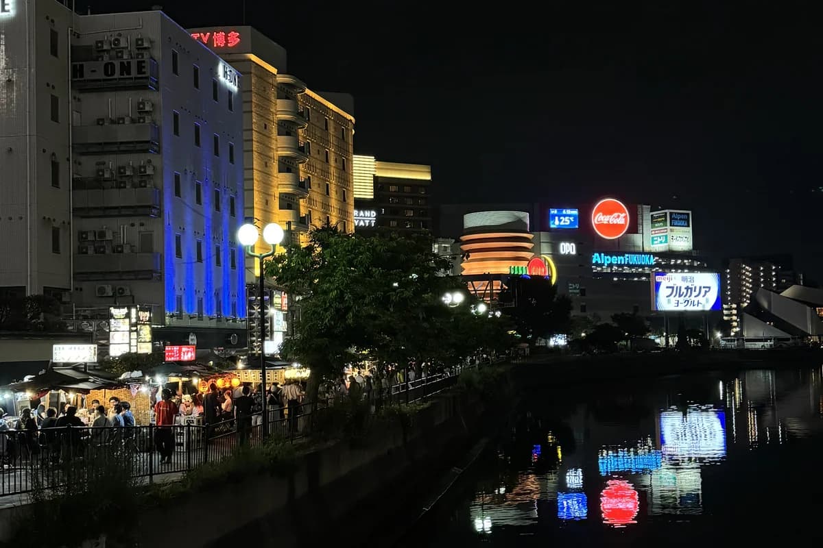博多屋台街與那珂川夜景 — 韓國遊客喜愛的福岡夜遊區域